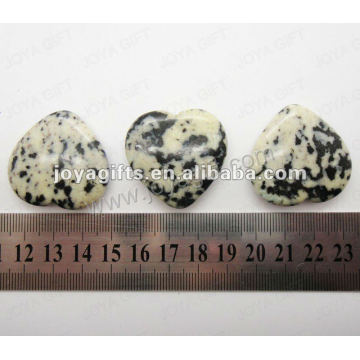 35MM Herzform Netzwerk Stein, hoch poliert, hochwertige, natürliche Herzform Stein
